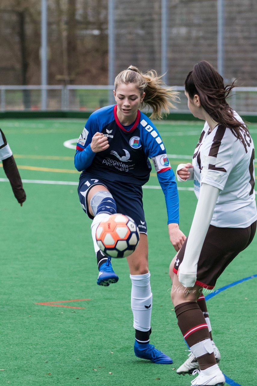 Bild 302 - wBJ VfL Pinneberg - St. Pauli : Ergebnis: 7:0 (Abbruch)